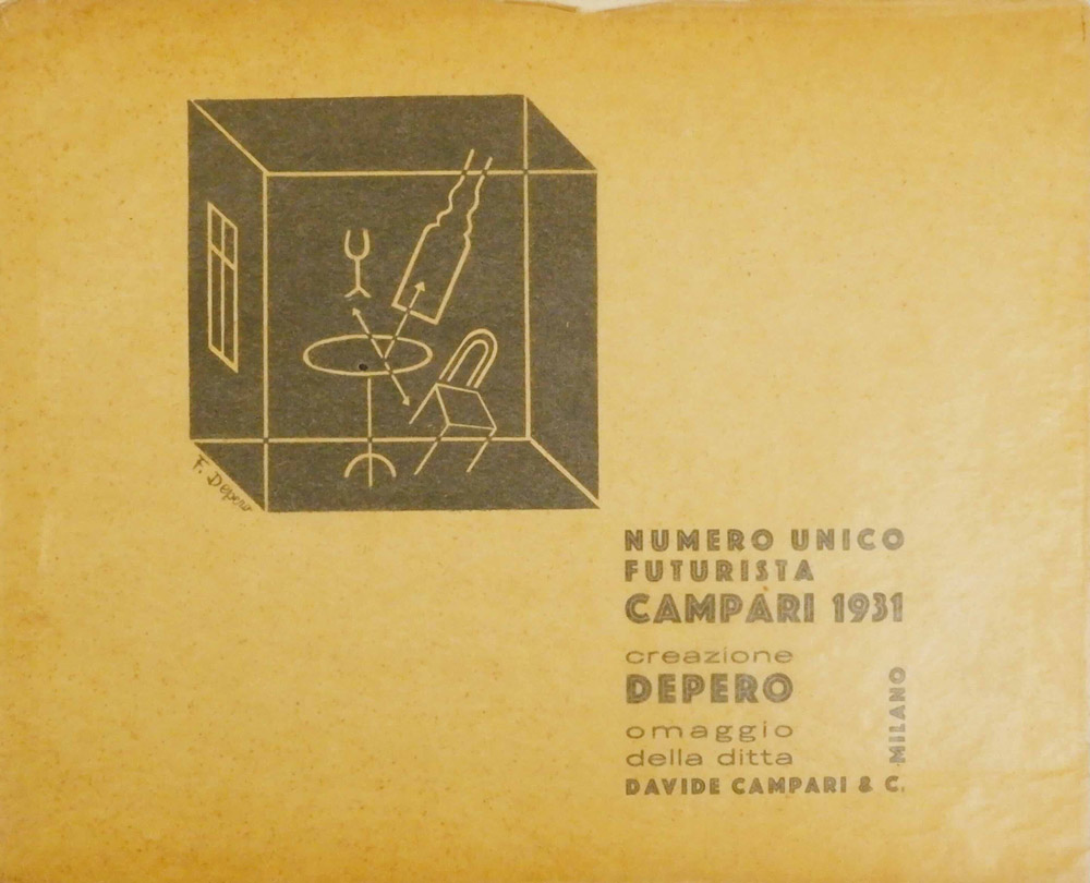 numero unico futurista campari 1931