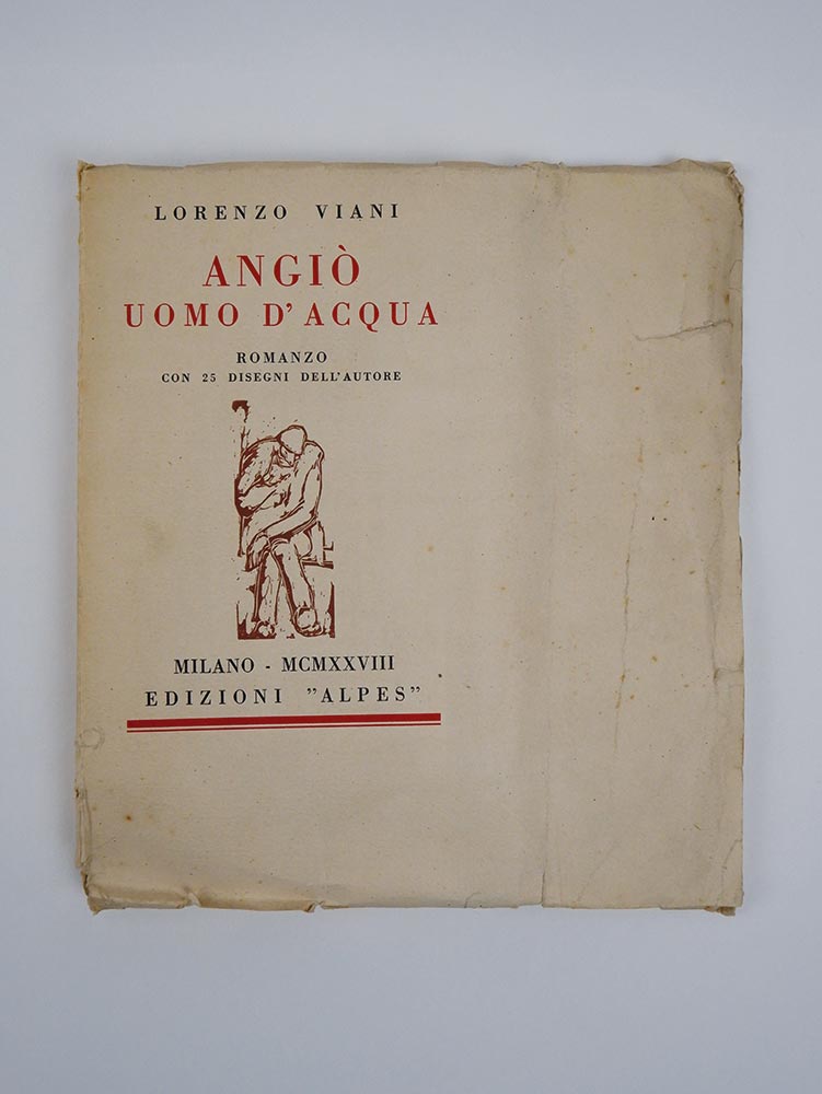 angiò uomo d’acqua. romanzo con 25 disegni dell’autore [in tiratura]
