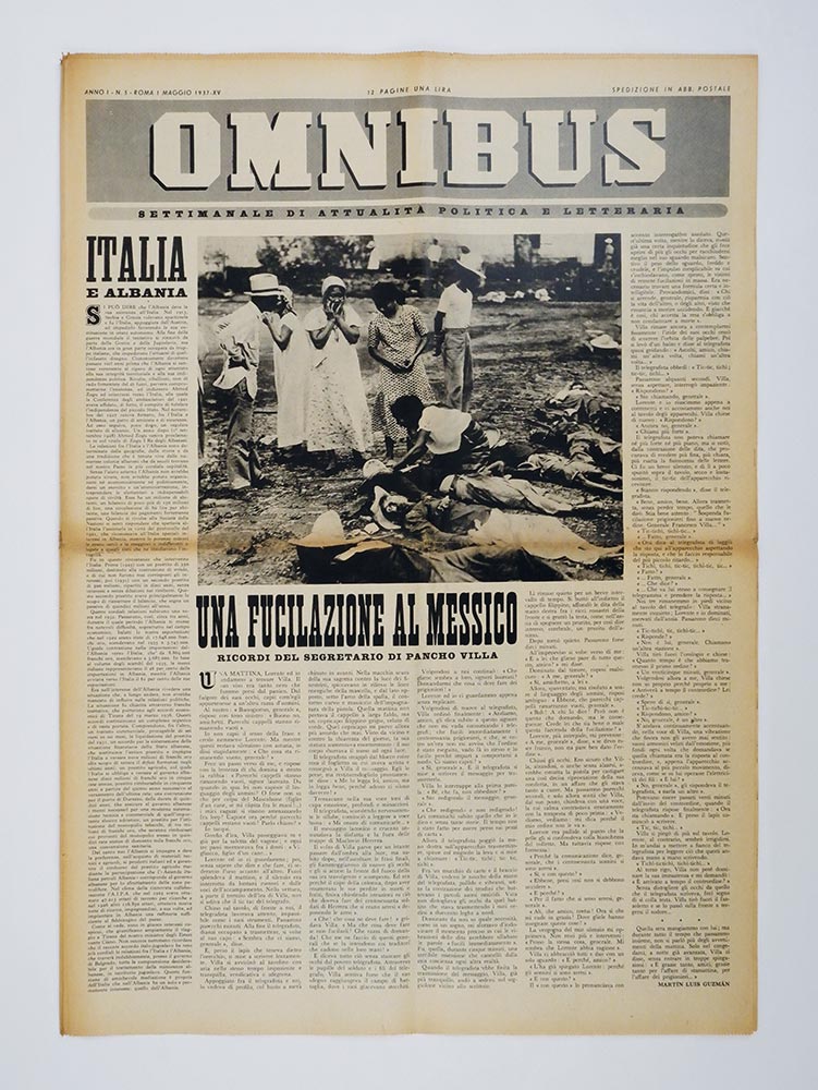 omnibus. settimanale di attualità politica e letteraria