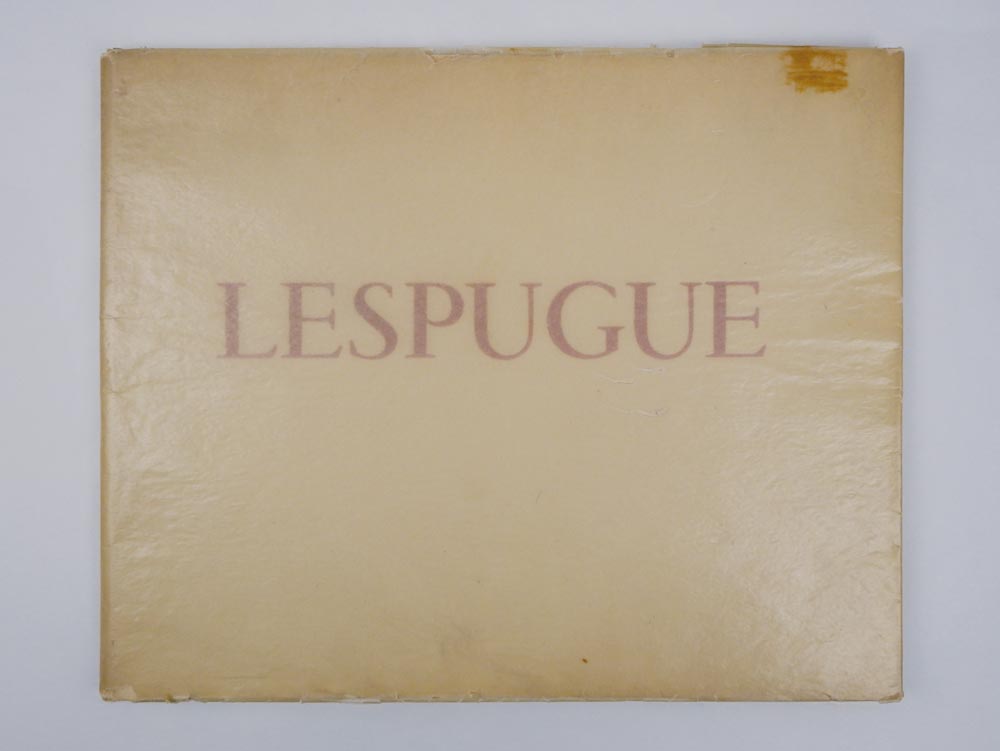 lespugue. avec onze litographies originales de jean fautrier