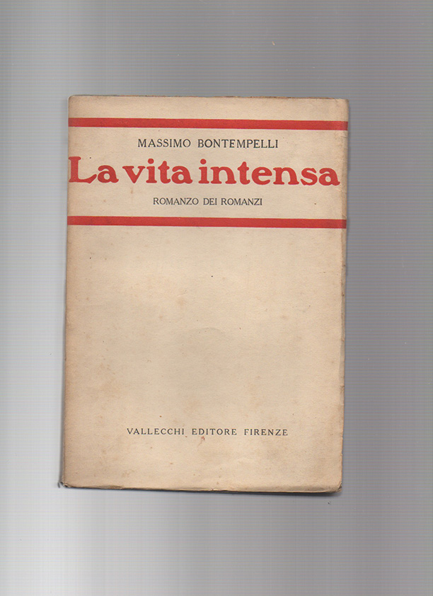 la vita intensa. romanzo dei romanzi