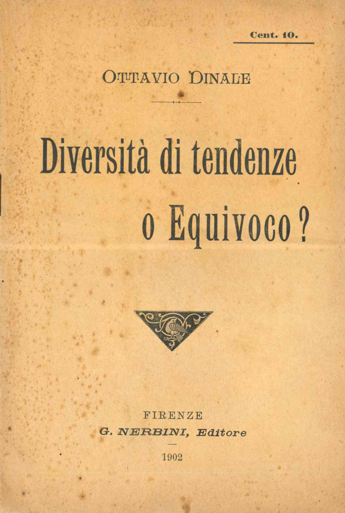 diversità di tendenza o equivoco?