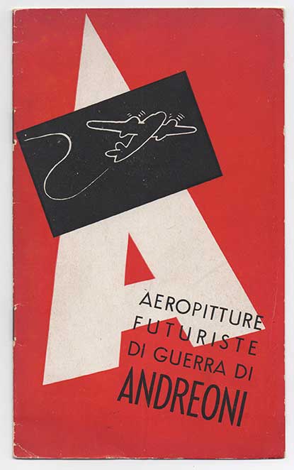 aeropitture futuriste di guerra di andreoni