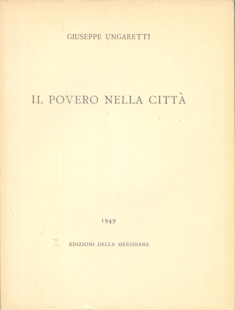 il povero nella città