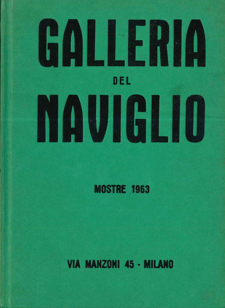 galleria del naviglio - mostre 1963