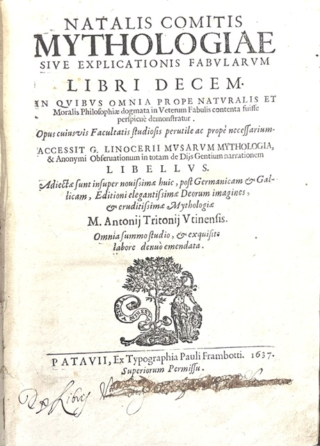 mythologiae sive explicationum fabularum libri decem