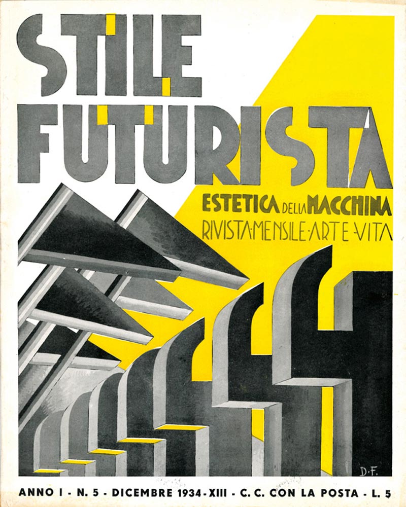la plastica murale futurista. un manifesto polemico [in: «stile futurista. estetica della macchina. rivista mensile d’artevita» n. i 5]