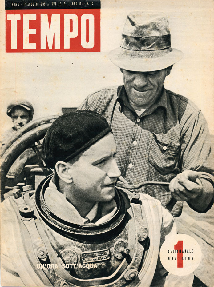 [collezione completa dei numeri di «tempo» con contributi firmati da munari]