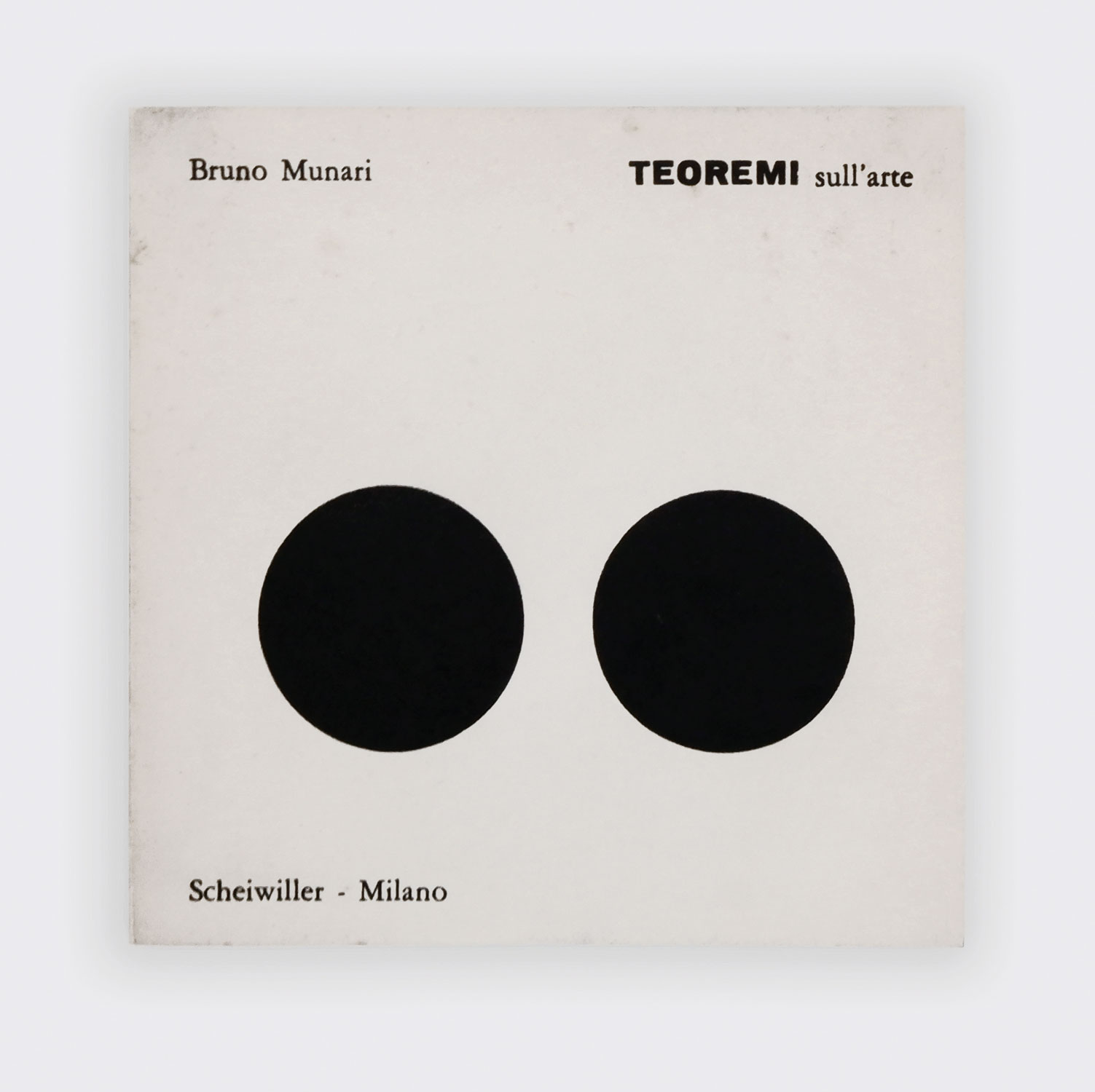 teoremi sull’arte