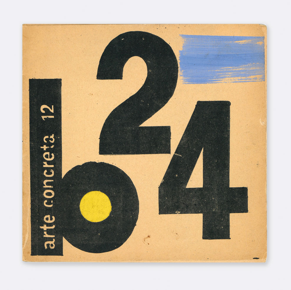 arte concreta 12 [in fine: bollettino n. 12 del movimento arte concreta redazione di milano]