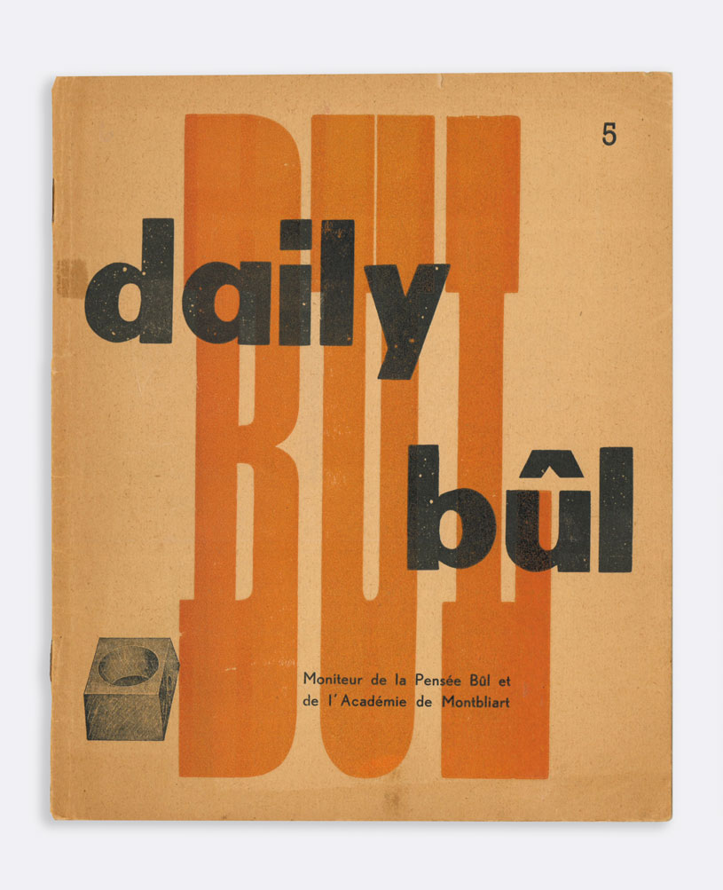 come togliere le macchie da una pittura tachiste   comment detacher une peinture tachiste [in:] «daily bûl» n. 5