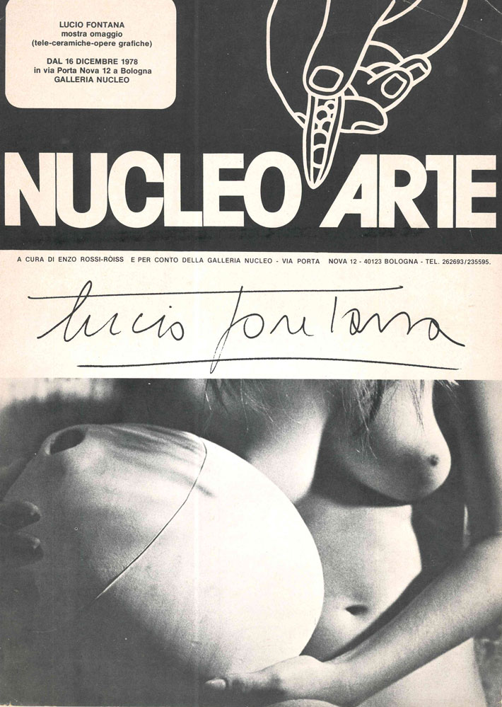 nucleo arte. a cura di enzo rossi roiss [numero dedicato a lucio fontana]