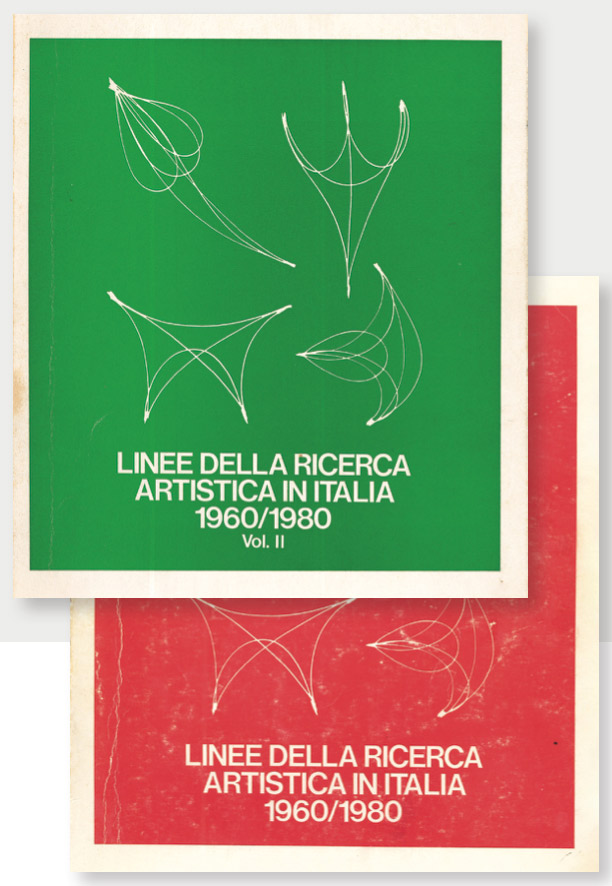 linee della ricerca artistica in italia 1960-1980