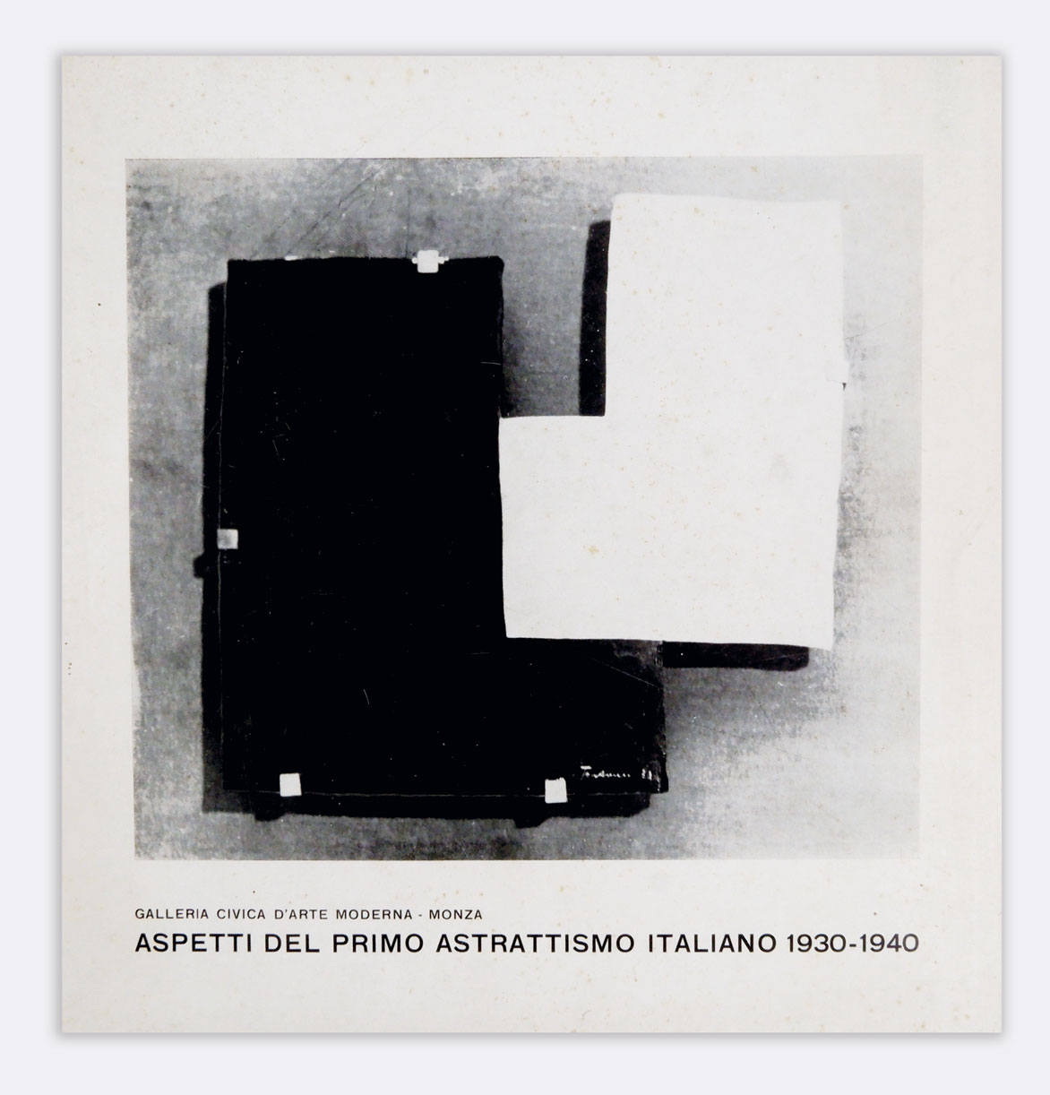 aspetti del primo astrattismo italiano 1930–1940 || catalogo a cura di luciano caramel