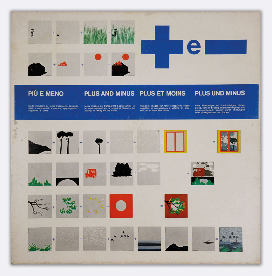 + e – | piÙ e meno | plus and minus | plus et moins | plus und minus