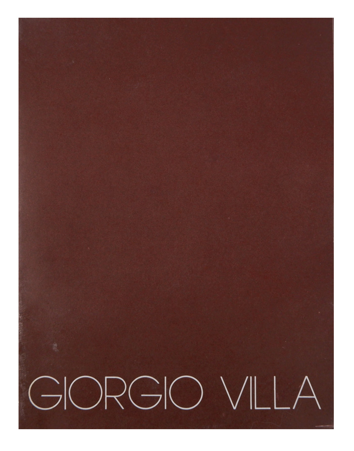 i moduli e le superfici modulate di giorgio villa [in:] giorgio villa