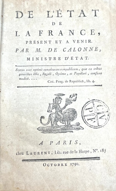 de l État de la france, présent et a venir
