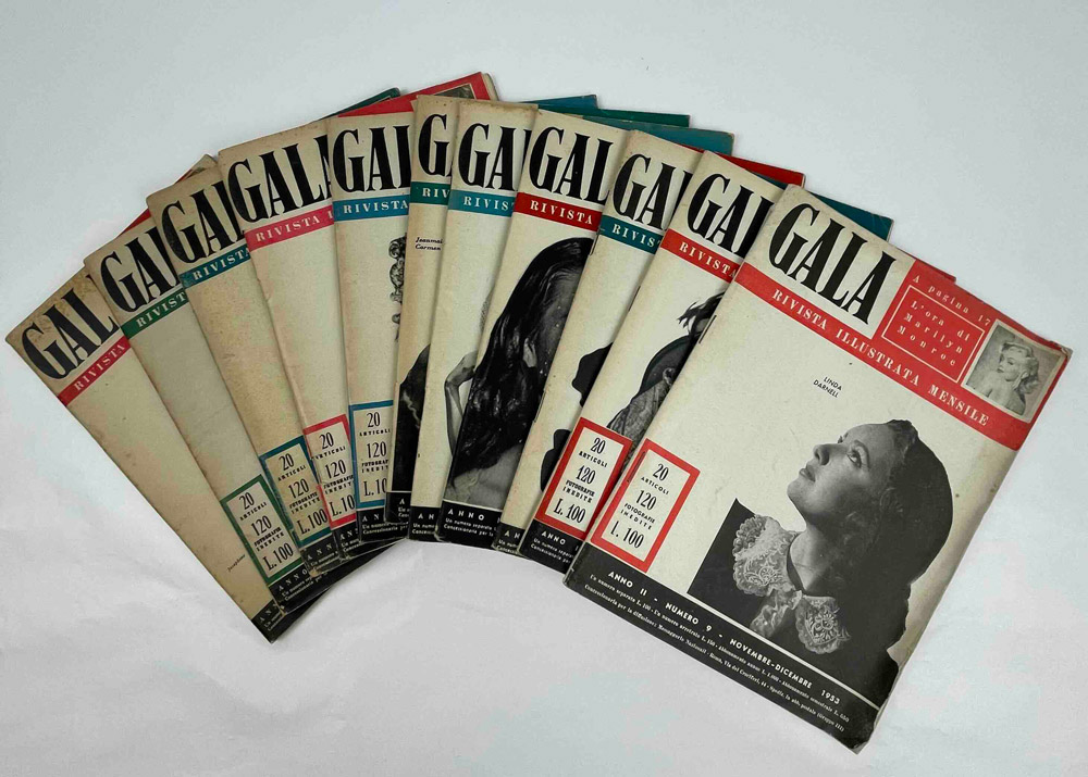 gala rivista illustrata mensile