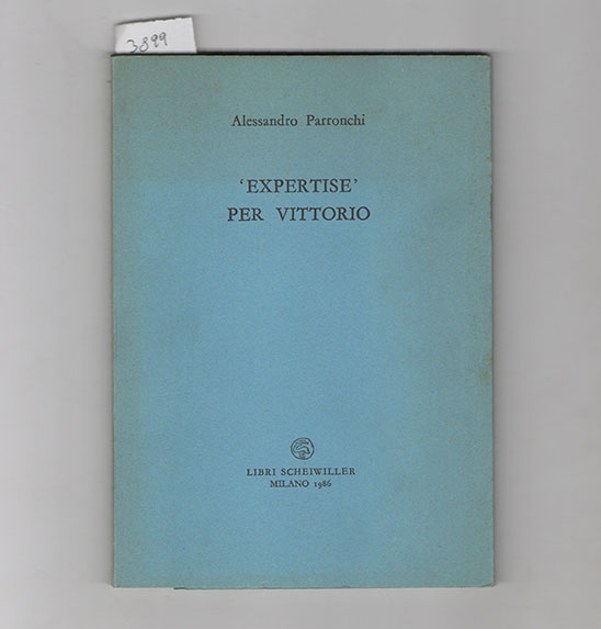 «expertise» per vittorio