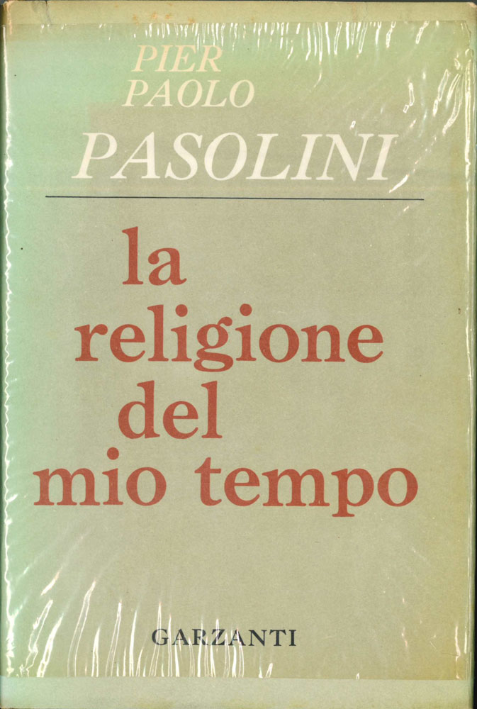 la religione del mio tempo. poesie