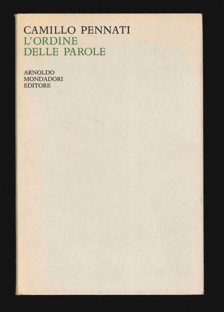 l ordine delle parole (1957-1963)