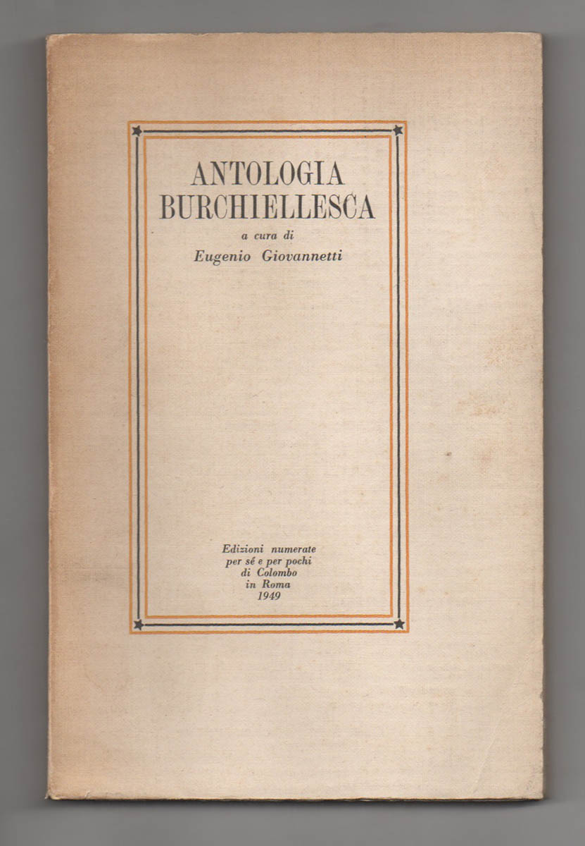 antologia burchiellesca