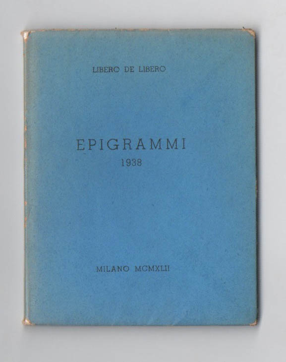epigrammi. 1938