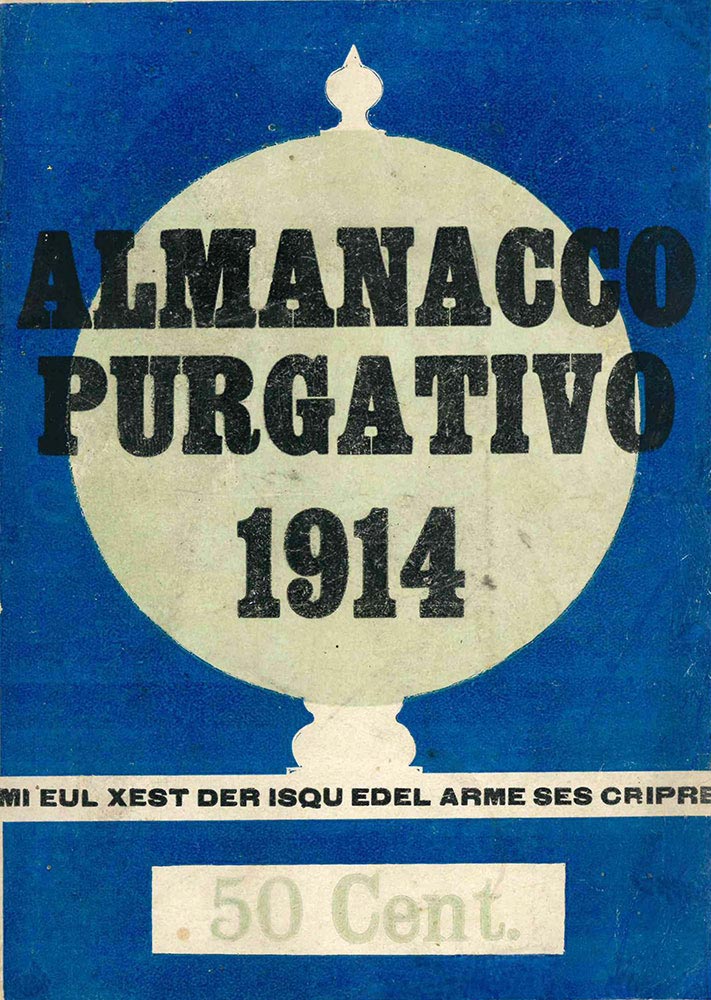 almanacco purgativo 1914 [copertina  blu - verde]
