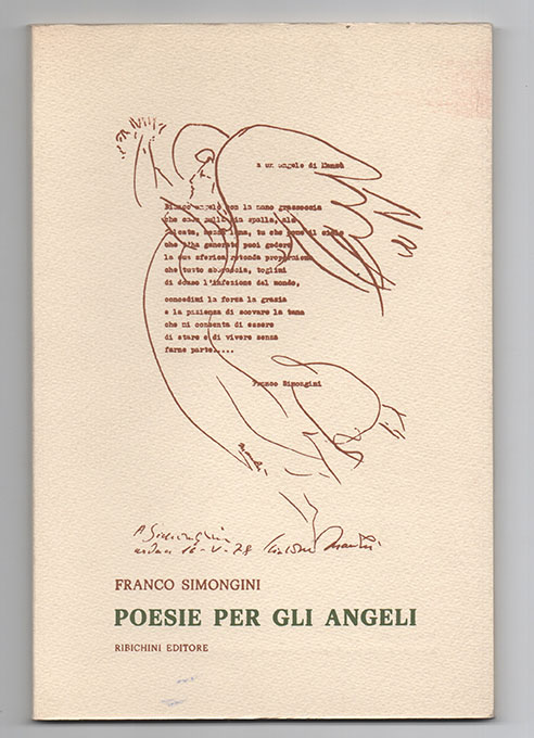 poesie per gli angeli. con una prefazione di carlo bo