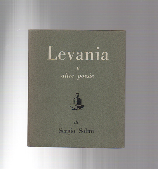 levania e altre poesie. con una nota di vittorio sereni