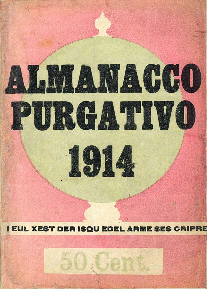 almanacco purgativo 1914 [copertina  rosa - verde]