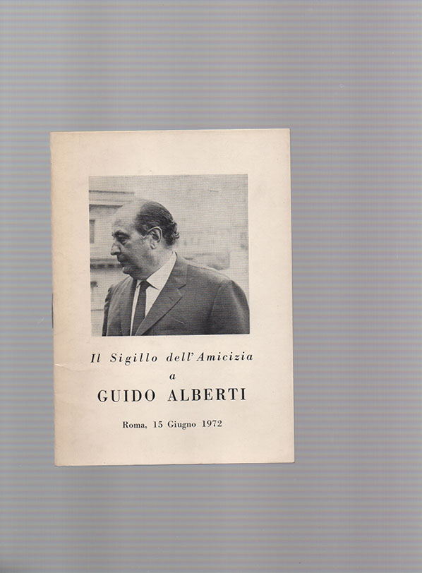 il sigillo dell amicizia a guido alberti