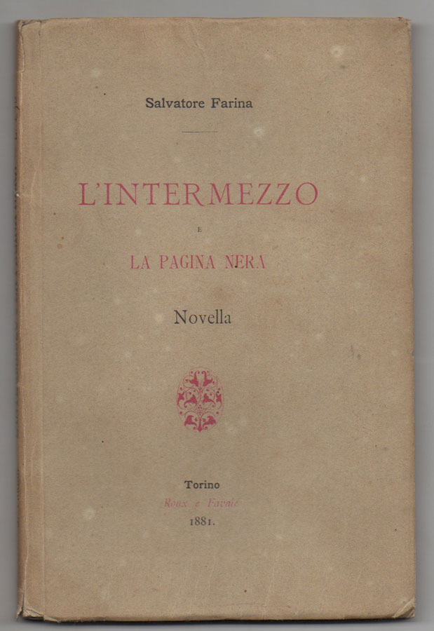 l intermezzo e la pagina nera