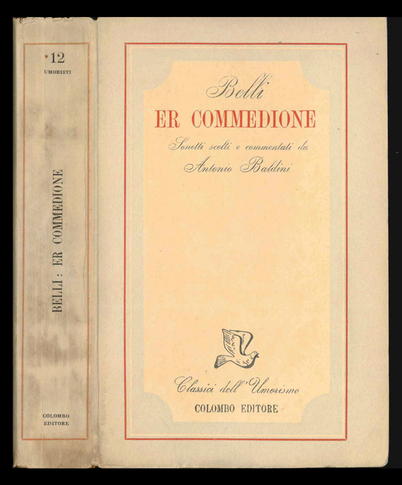 er commedione. sonetti scelti e commentati da antonio baldini