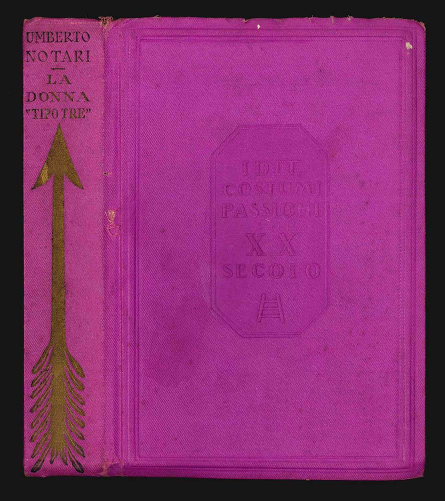 la donna “tipo tre”. con otto litografie colorate del pittore enrico sacchetti