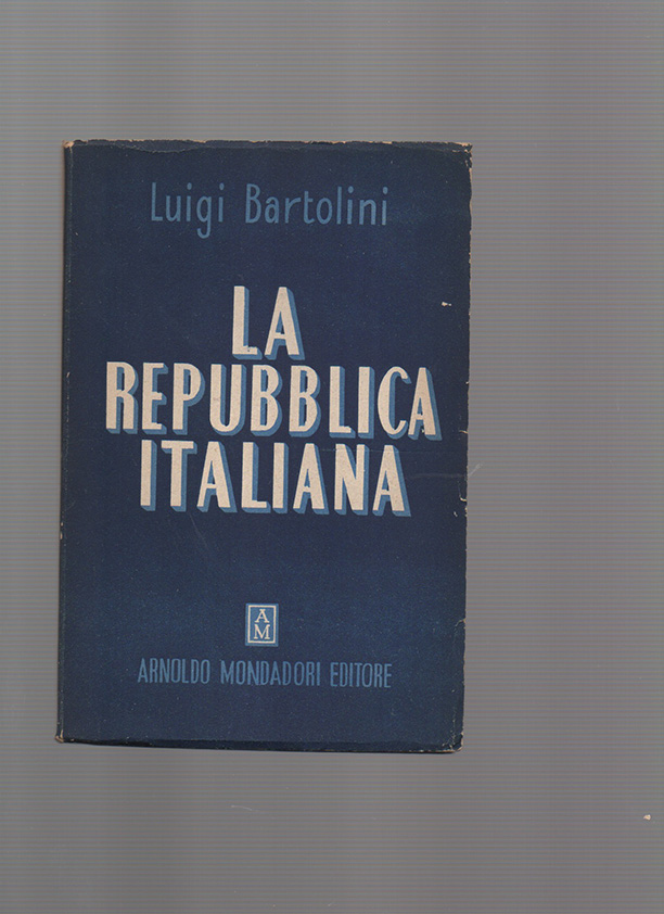 la repubblica italiana. considerazioni e proposte