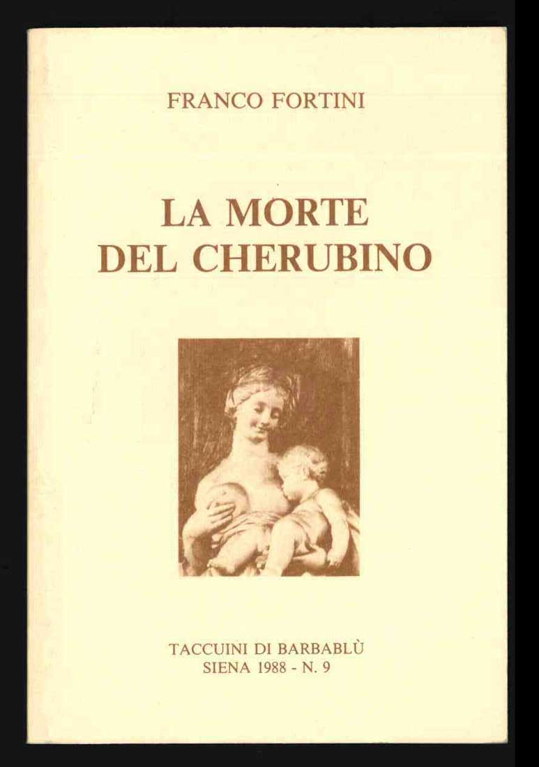 la morte del cherubino. racconto, 1938. con una nota di carlo fini