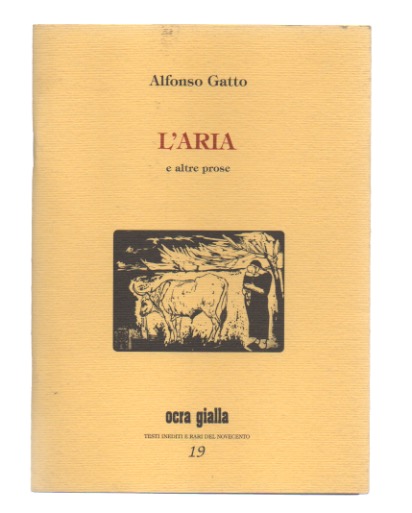 l’aria e altre prose. a cura di cristina nesi