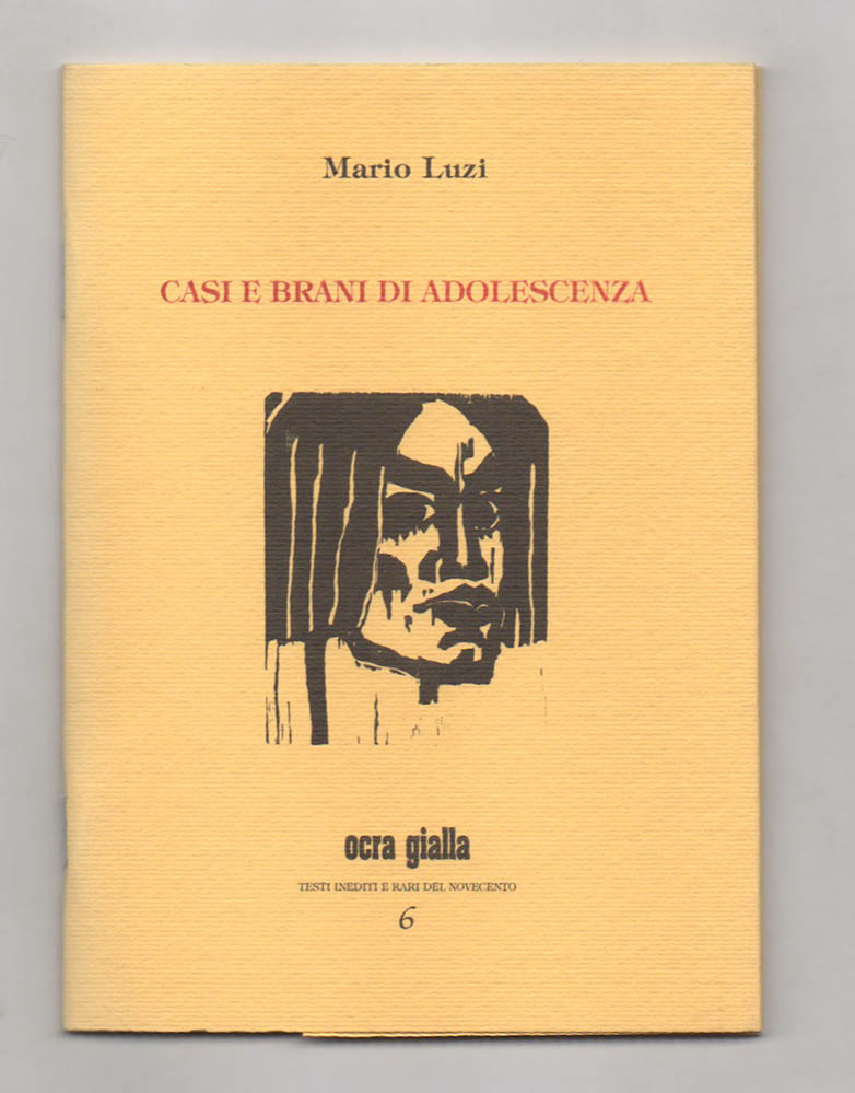 casi e brani di adolescenza. una prosa e una poesia rare con dieci lettere inedite a piero bigongiari. a cura di paolo fabrizio iacuzzi