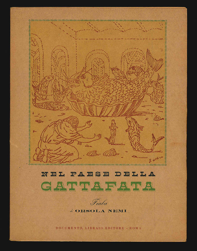 nel paese della gattafata. fiaba di orsola nemi con sei disegni fuori testo di giorgio de chirico