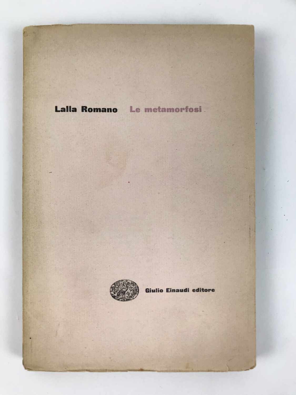 le metamorfosi