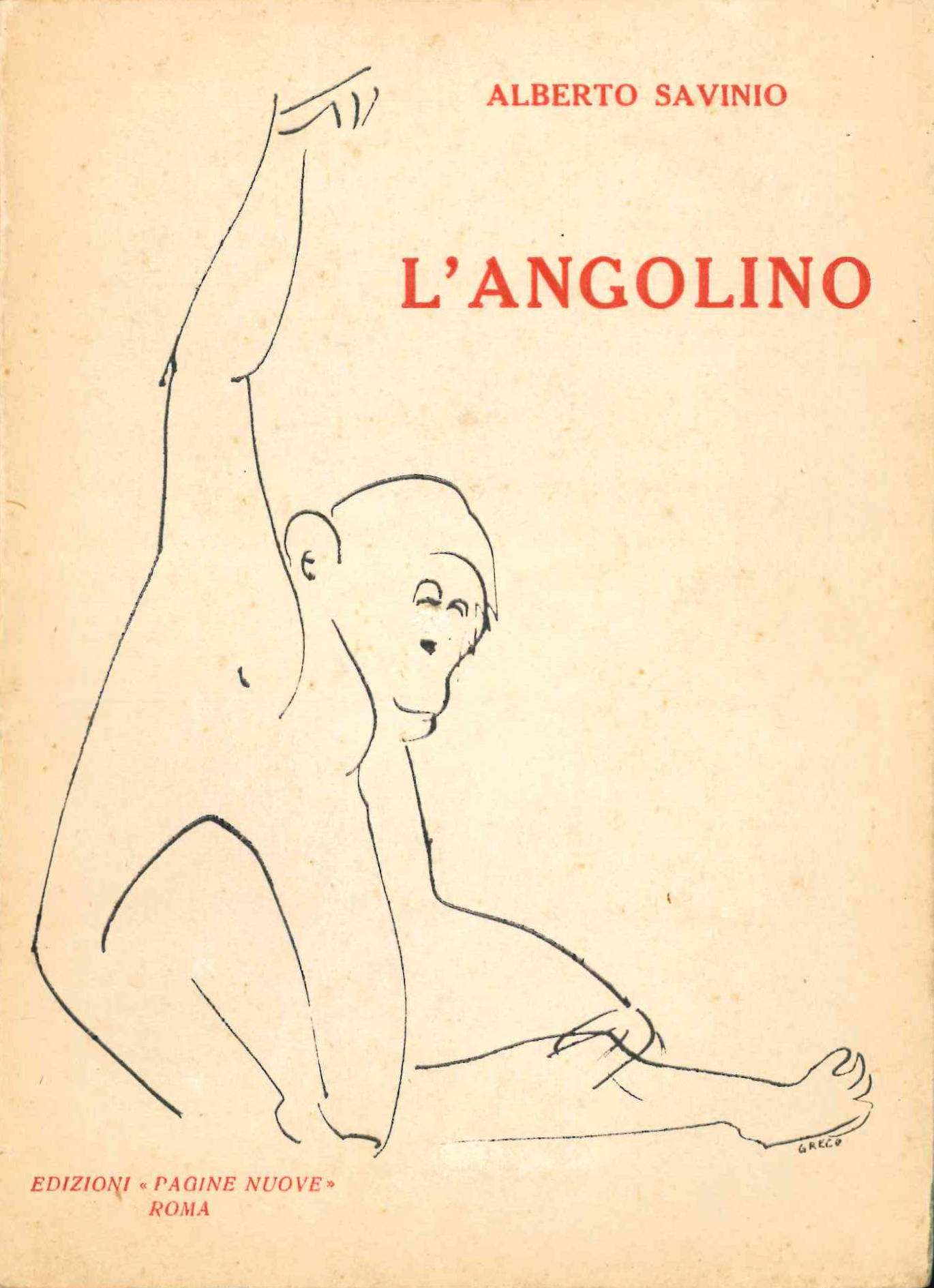l angolino (con quattro illustrazioni originali dell’autore)