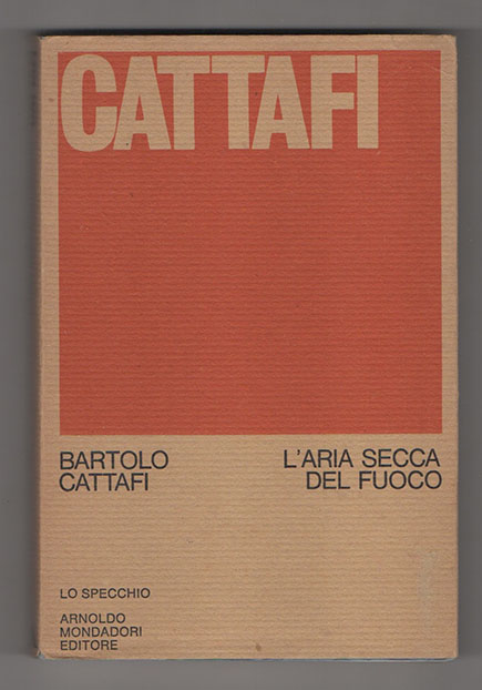 l’aria secca del fuoco. marzo 1971 - gennaio 1972