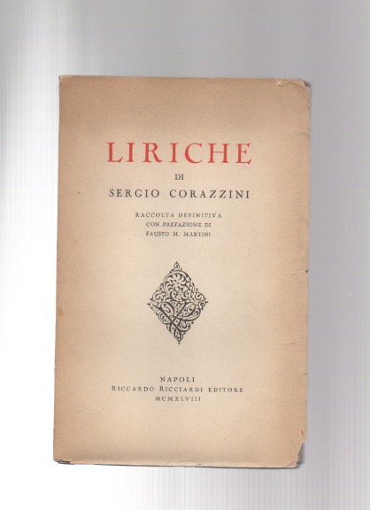 liriche. raccolta definitiva