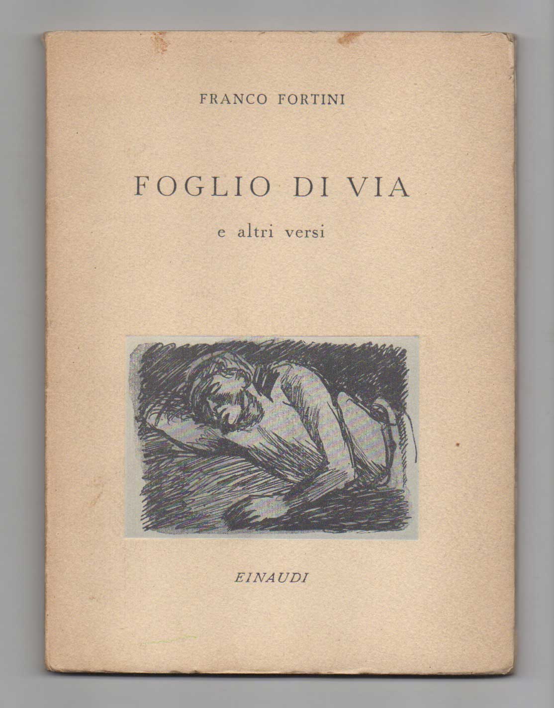 foglio di via e altri versi