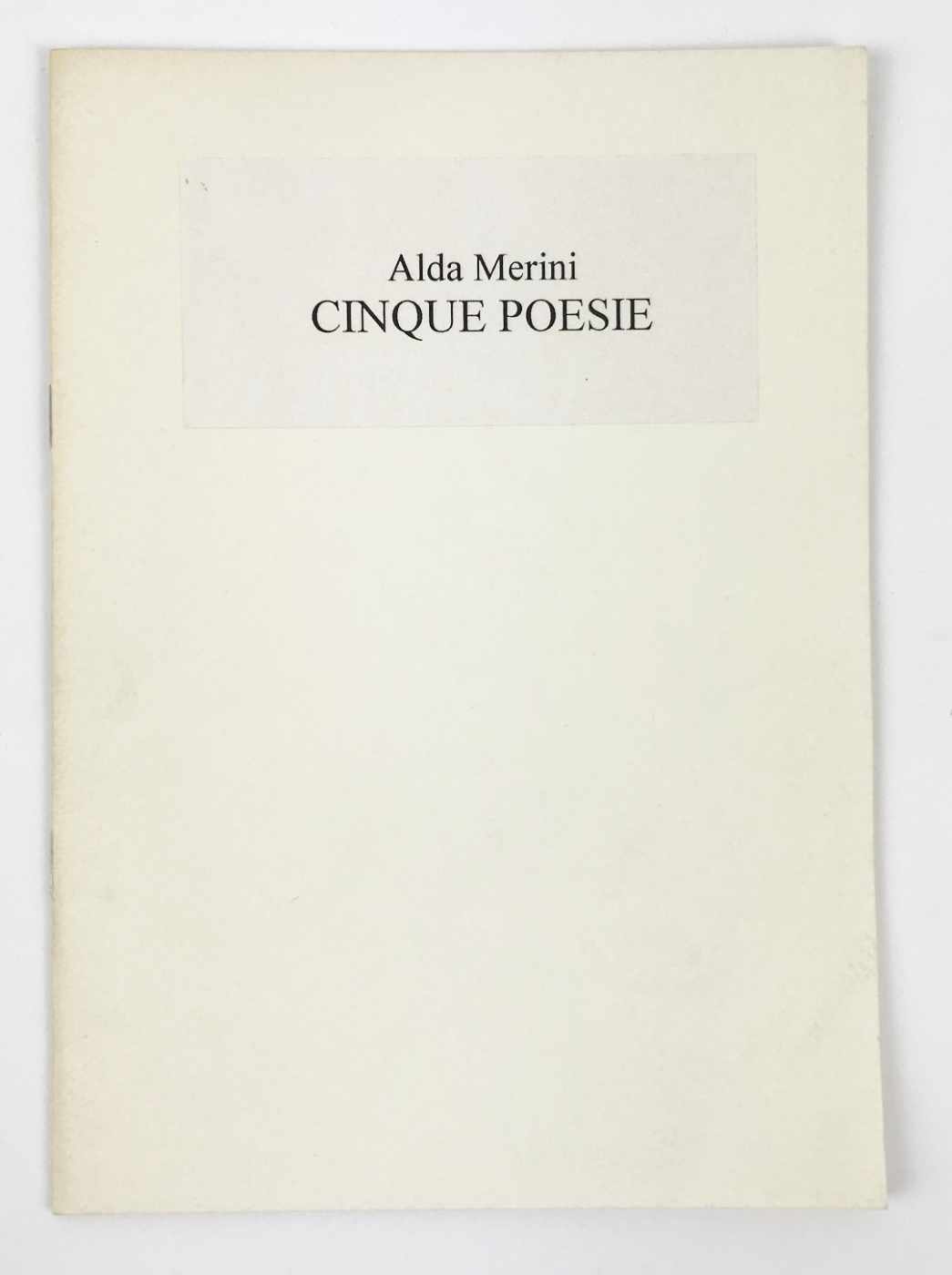 cinque poesie