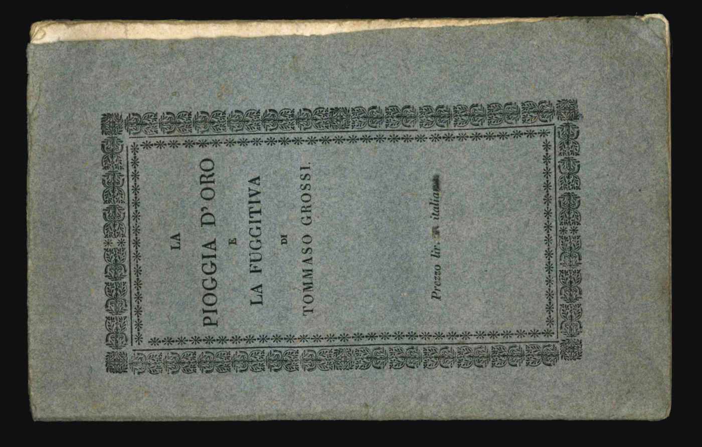 la pioggia d’oro e la fuggitiva. poesie in dialetto milanese