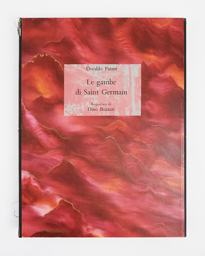 le gambe di saint germain. nove acquaforti-acquatinte di dino buzzati