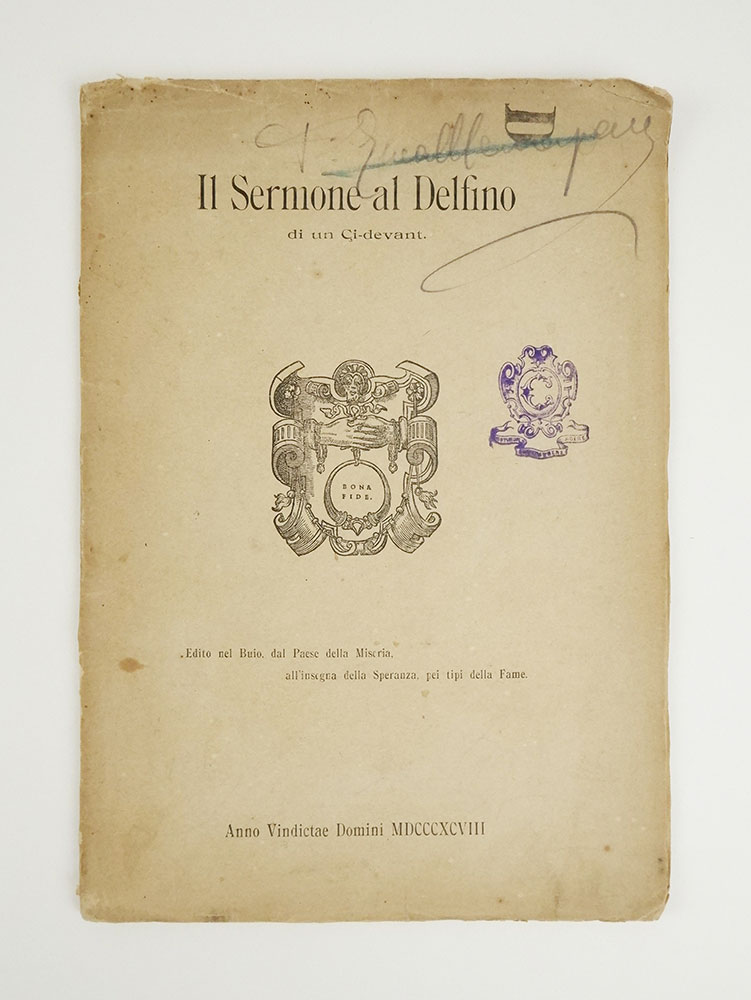 il sermone al delfino di un çi-devant