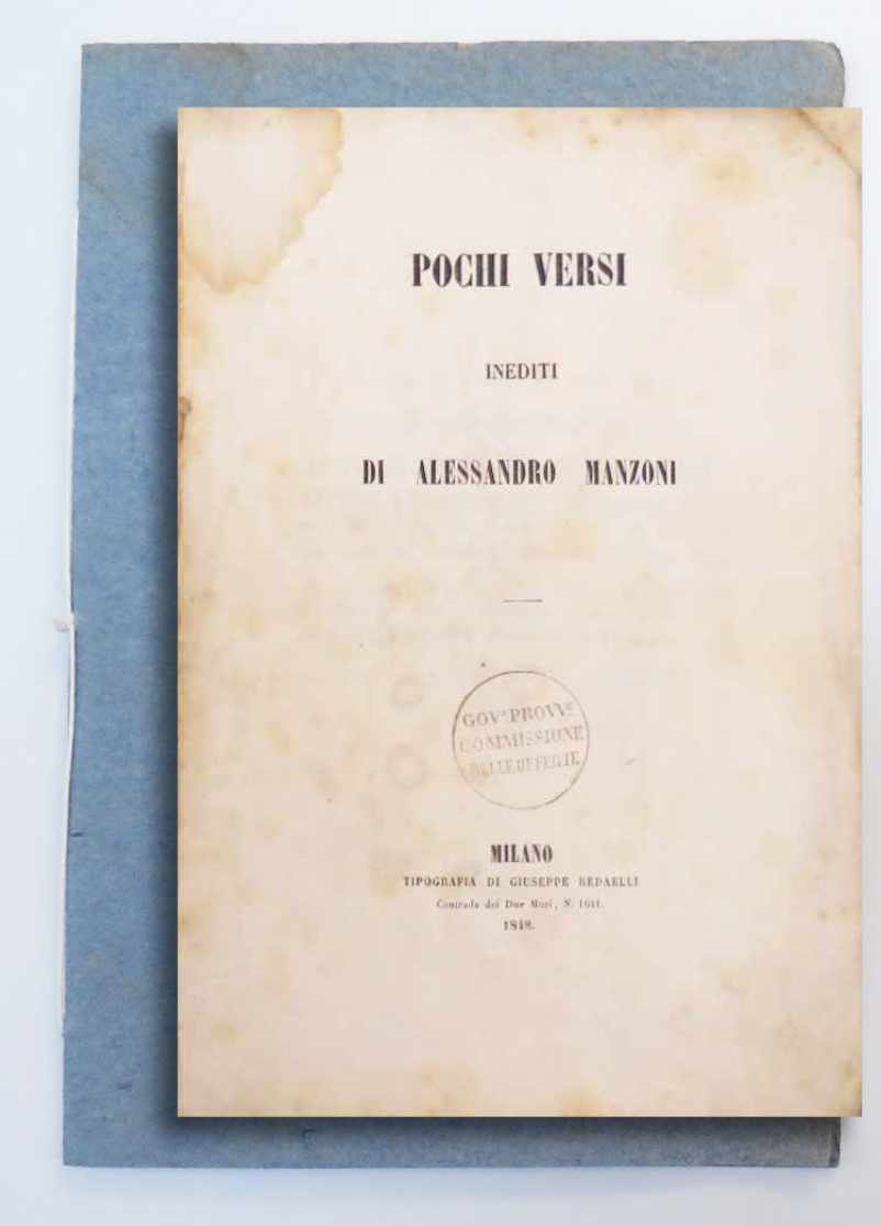 pochi versi inediti